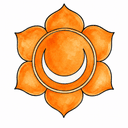 Sacral Chakra lotus artwork